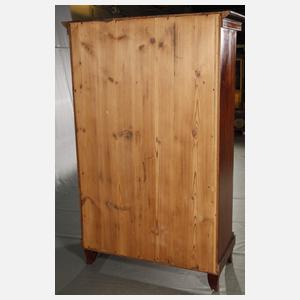 Säulenvitrine Biedermeier