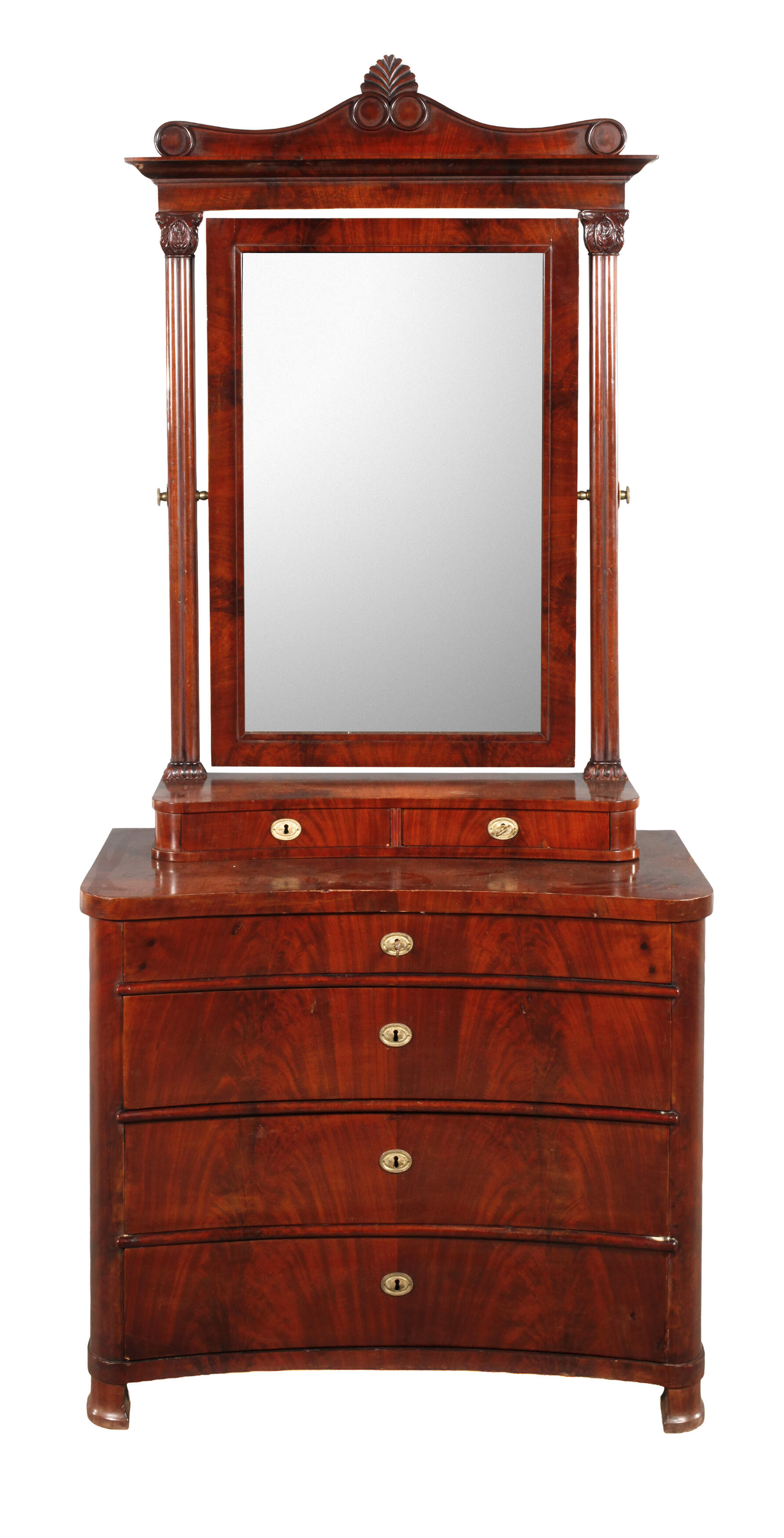 Kommode mit Spiegelaufsatz