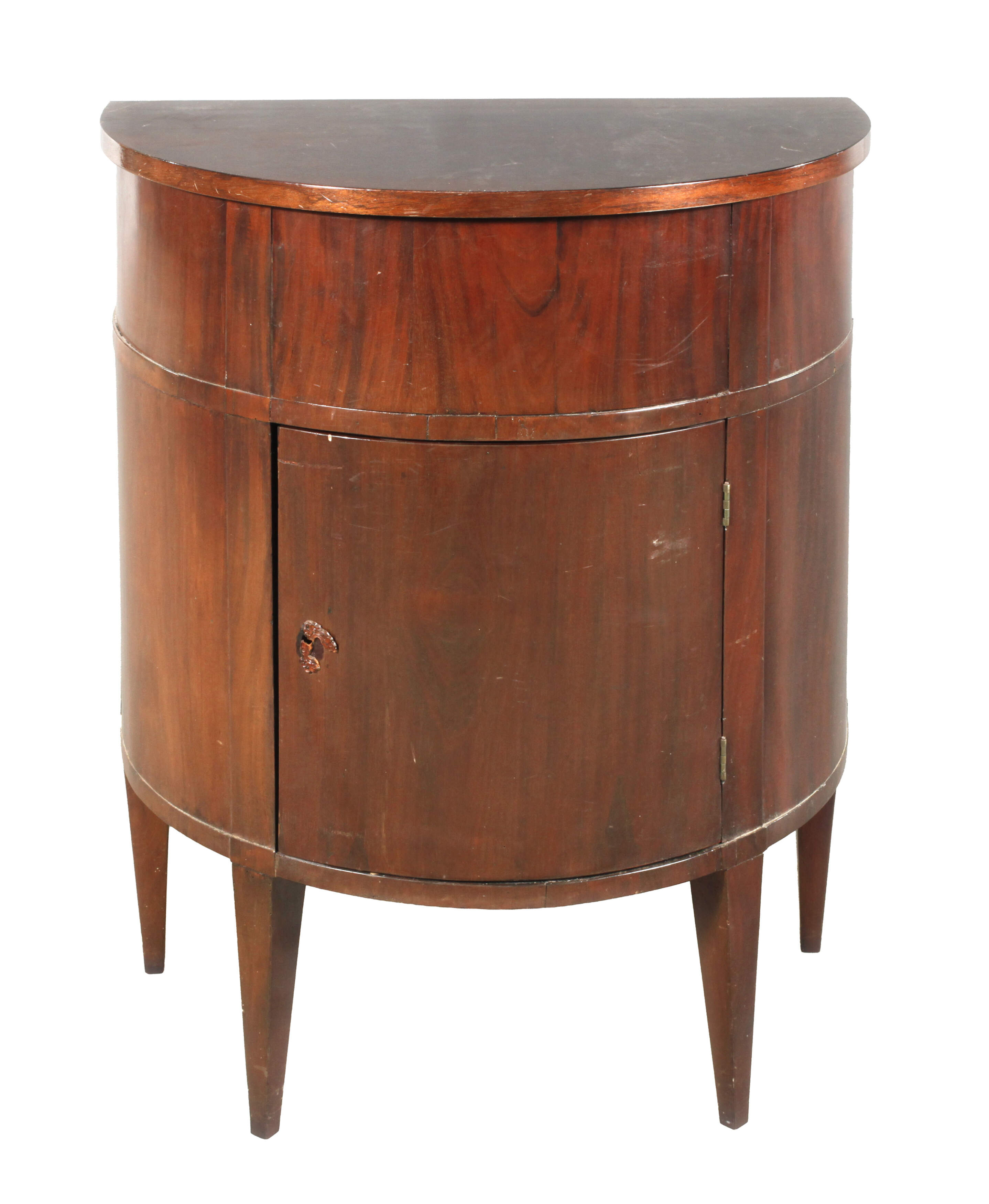 Demi-Lune-Schrank Biedermeier