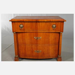 Säulenkommode Biedermeier