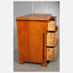 Säulenkommode Biedermeier