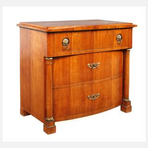 Säulenkommode Biedermeier