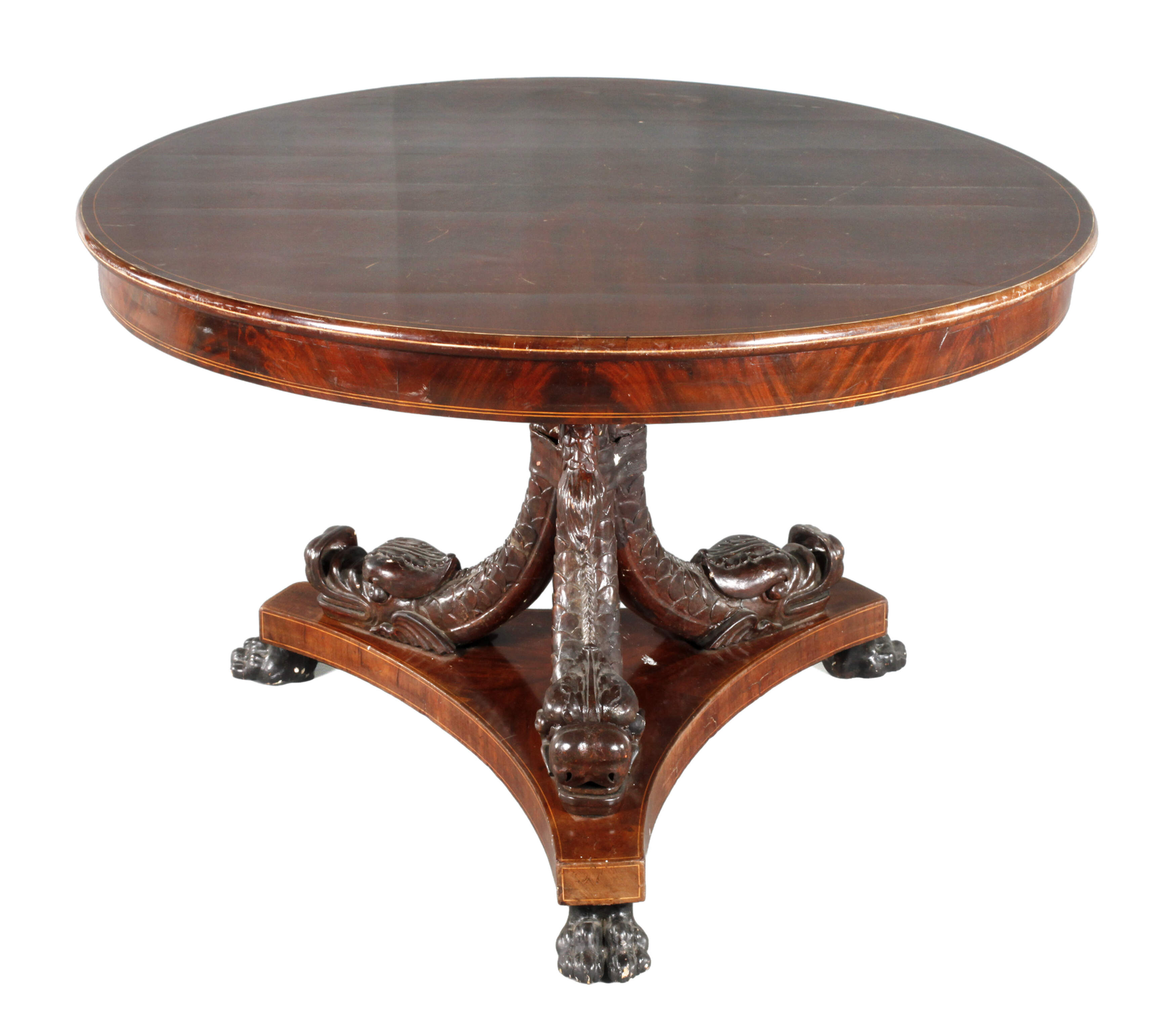 Delphintisch Biedermeier