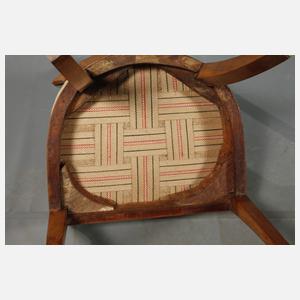 Satz von sechs Stühlen Biedermeier