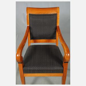 Paar Armlehnstühle im Biedermeierstil