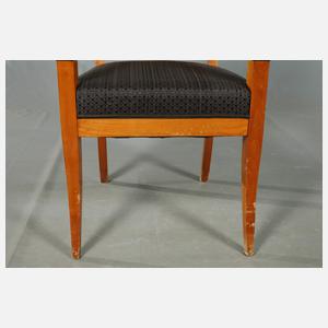 Paar Armlehnstühle im Biedermeierstil