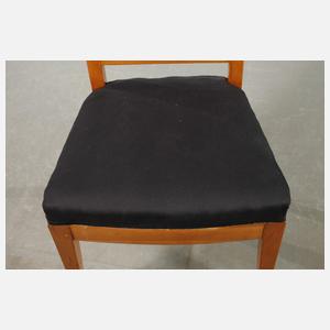 Satz von fünf Stühlen Biedermeier