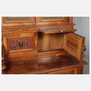 Prächtiger Bücherschrank Gründerzeit