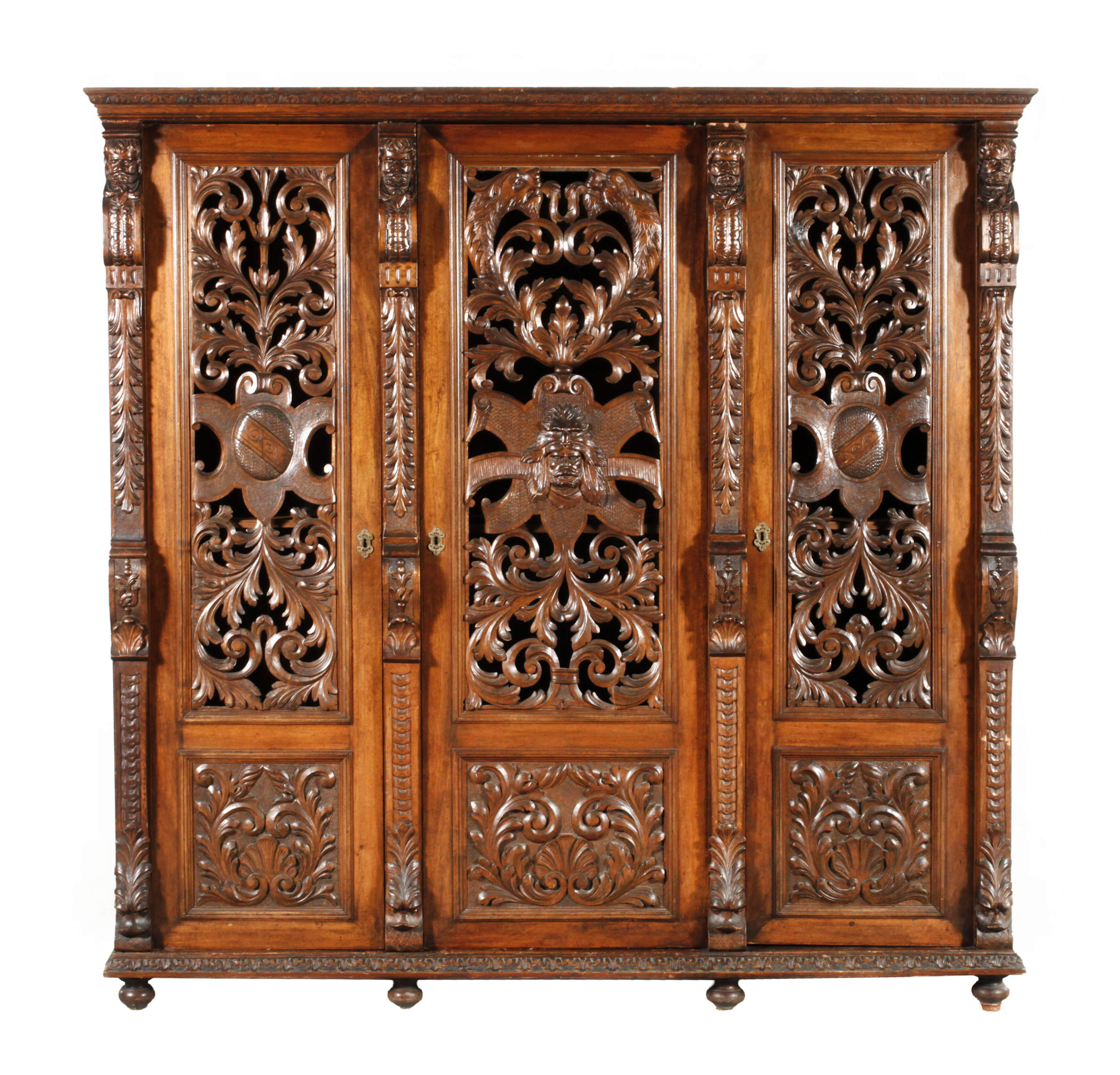 Bücherschrank Neorenaissance