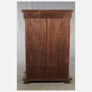 Orientalische Dreiseitenvitrine