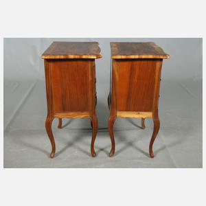 Paar Nachtschränkchen Neobarock