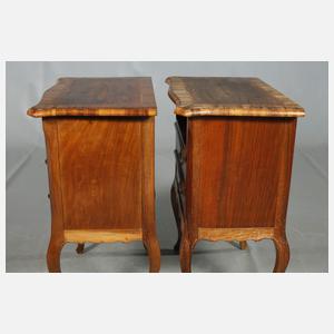 Paar Nachtschränkchen Neobarock