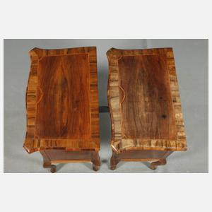 Paar Nachtschränkchen Neobarock