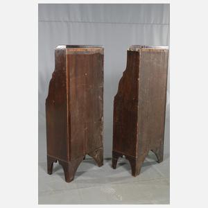 Paar Bücherregale Regency