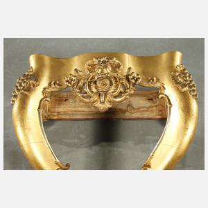 Kleine Spiegelkonsole Neobarock