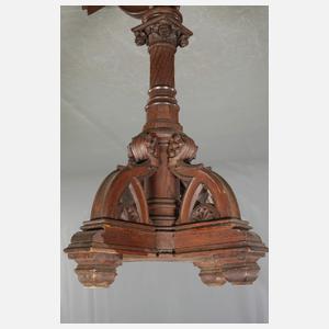 Kleiner Klapptisch Neogotik