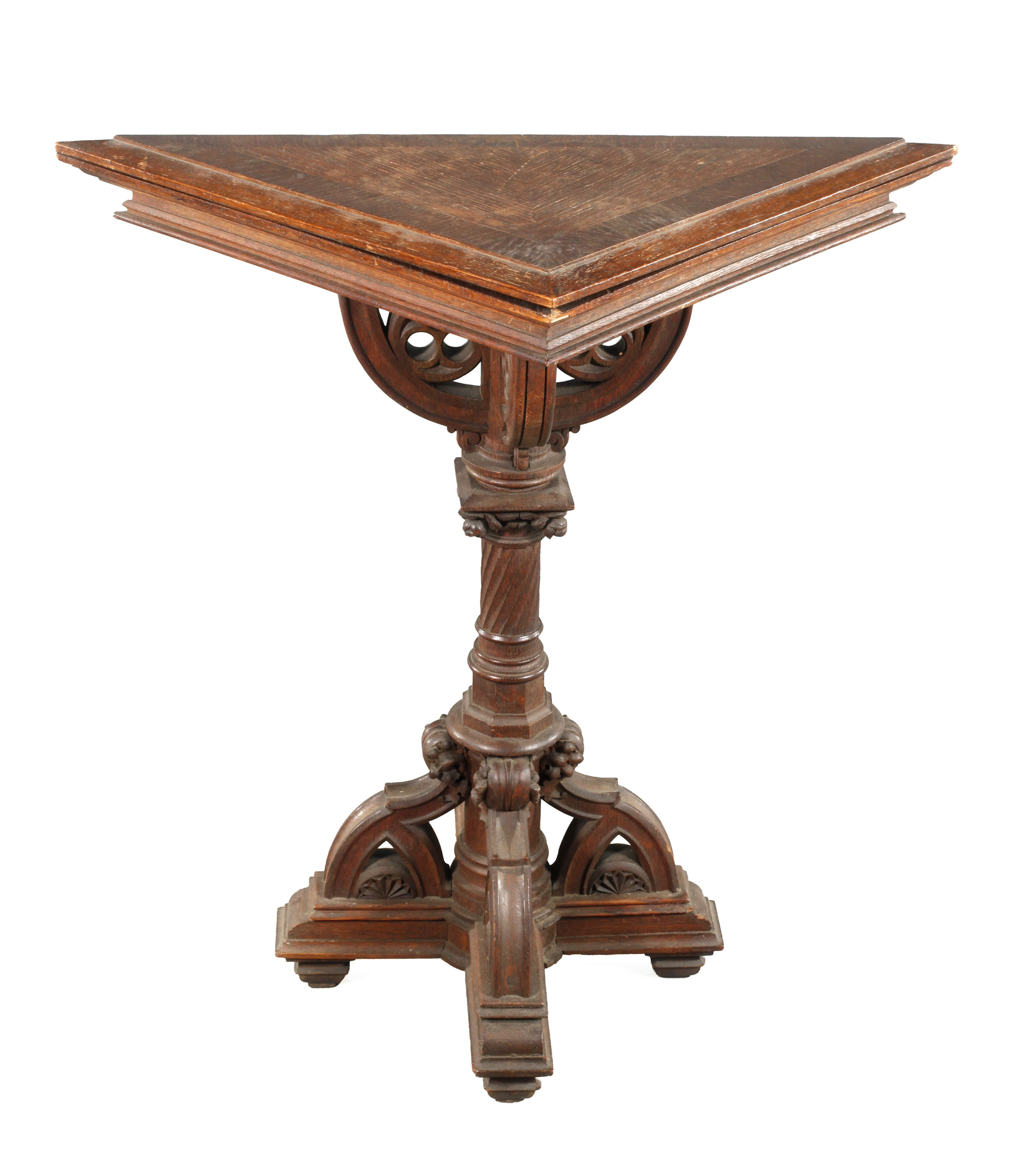 Kleiner Klapptisch Neogotik