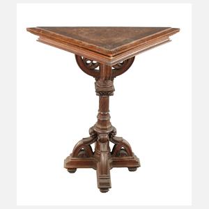 Kleiner Klapptisch Neogotik