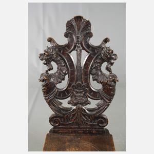 Brettstuhl Neorenaissance