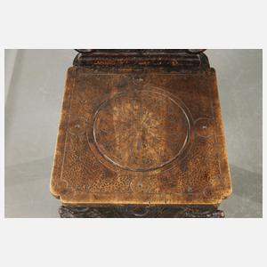 Brettstuhl Neorenaissance