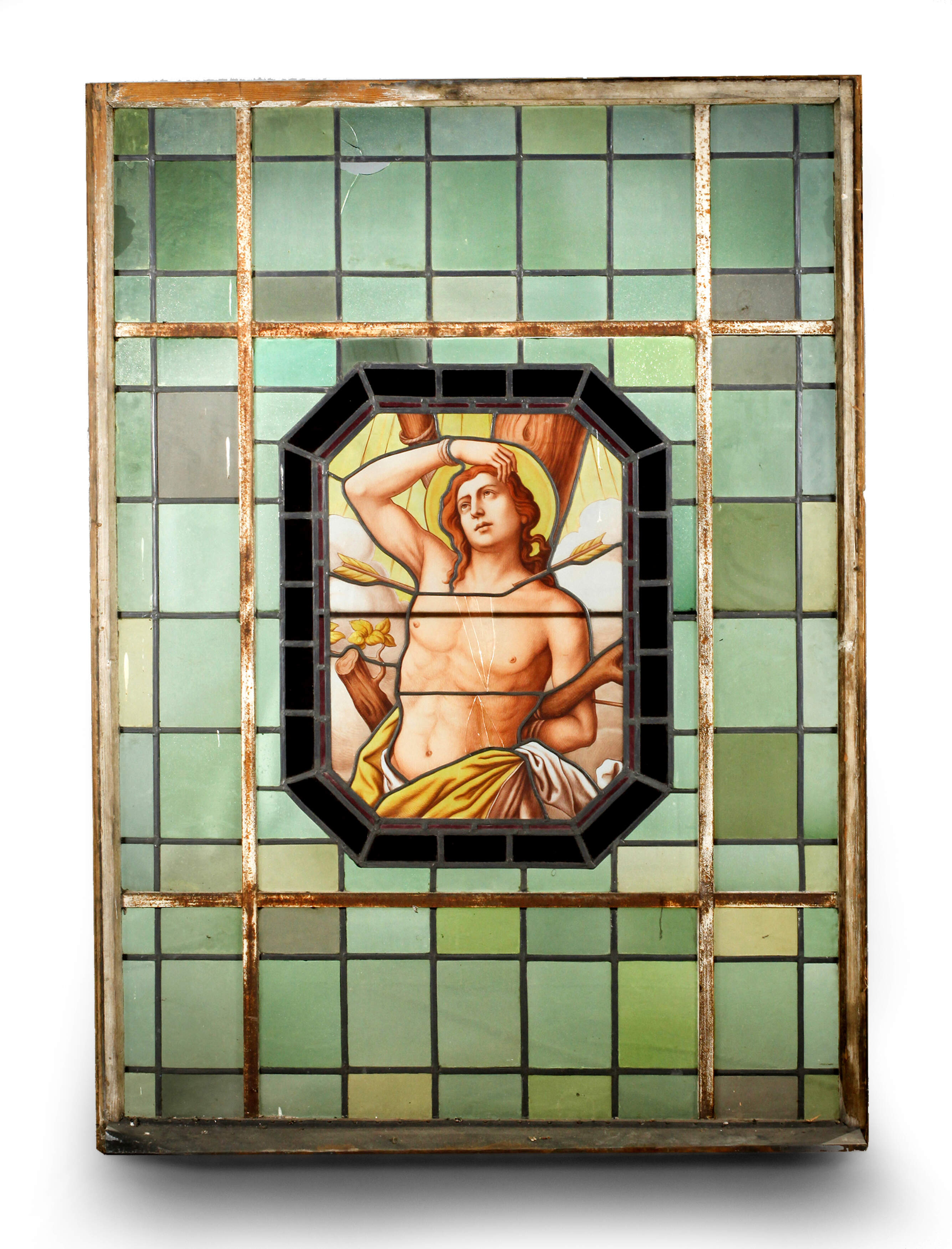 Großes Bleiglasfenster