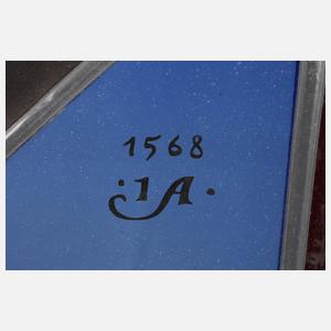 Bleiglasfenster der Metzgerzunft