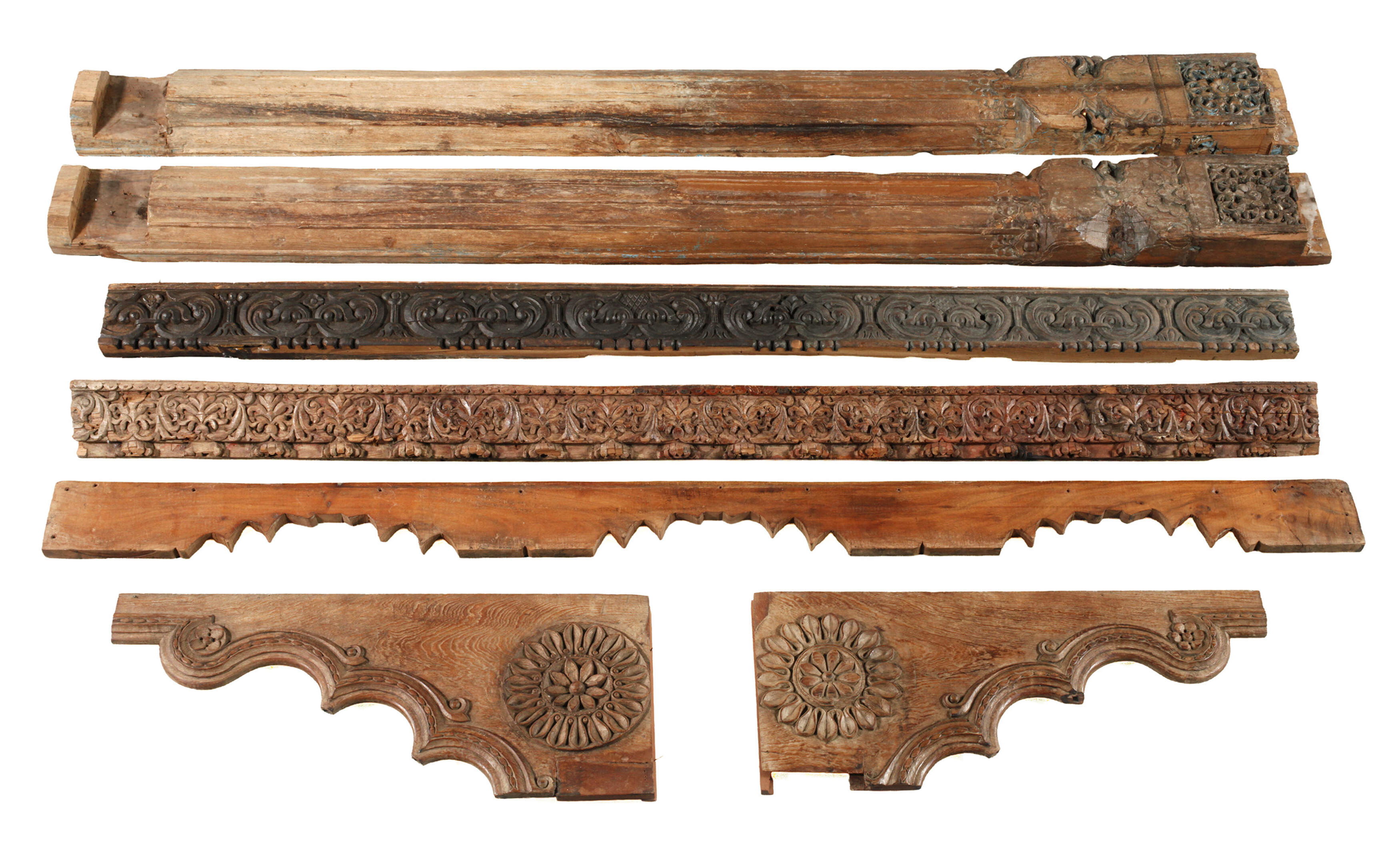 Säulenpaar und Supraporten