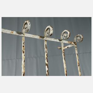 Paar Fenstergitter Schmiedeeisen