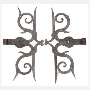 Paar Türangeln Renaissance