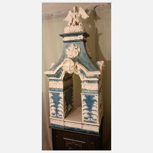 Prächtiger barocker Fayenceofen