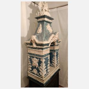 Prächtiger barocker Fayenceofen