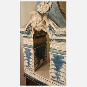 Prächtiger barocker Fayenceofen