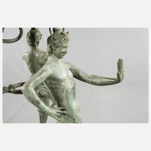 Blumenjardiniere Bronze