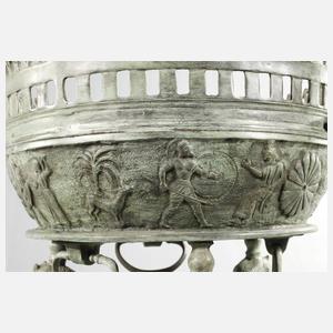 Blumenjardiniere Bronze