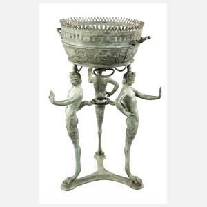 Blumenjardiniere Bronze