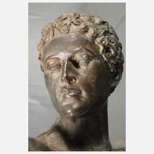 Gartenbronze Monnot-Gladiator