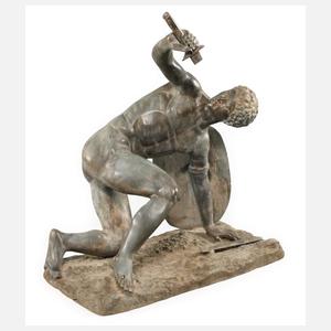 Gartenbronze Monnot-Gladiator