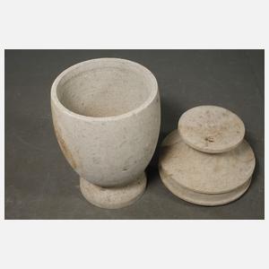 Paar Gartenbronzen Art déco