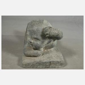 Gartenbronze Putto