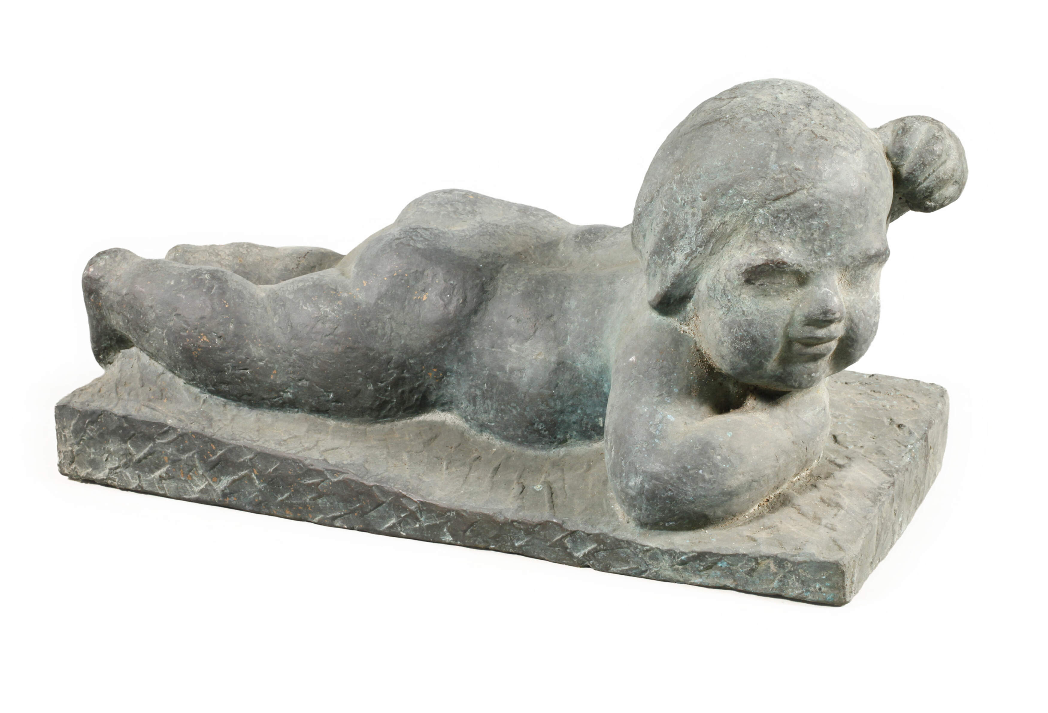 Gartenbronze Putto