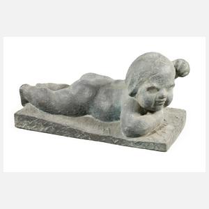 Gartenbronze Putto