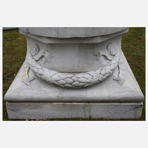 Raffaello Romanelli, großes Marmorbecken