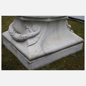 Raffaello Romanelli, großes Marmorbecken