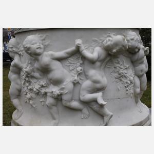 Raffaello Romanelli, großes Marmorbecken