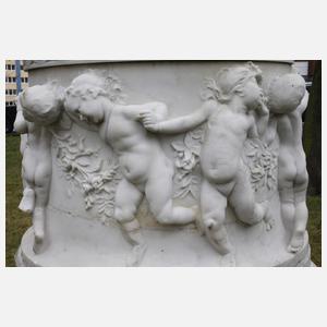 Raffaello Romanelli, großes Marmorbecken