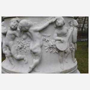 Raffaello Romanelli, großes Marmorbecken