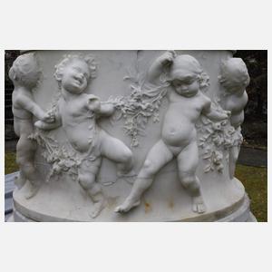 Raffaello Romanelli, großes Marmorbecken