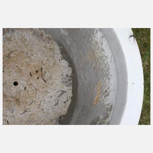 Raffaello Romanelli, großes Marmorbecken