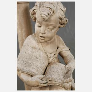 Figürliche Gartenlaterne