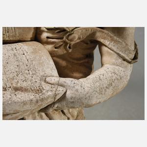 Figürliche Gartenlaterne